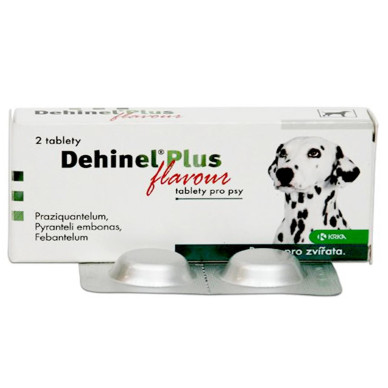 Dehinel Plus Flavour – Antiparazitar Intern pentru Câini – 10 Comprimate